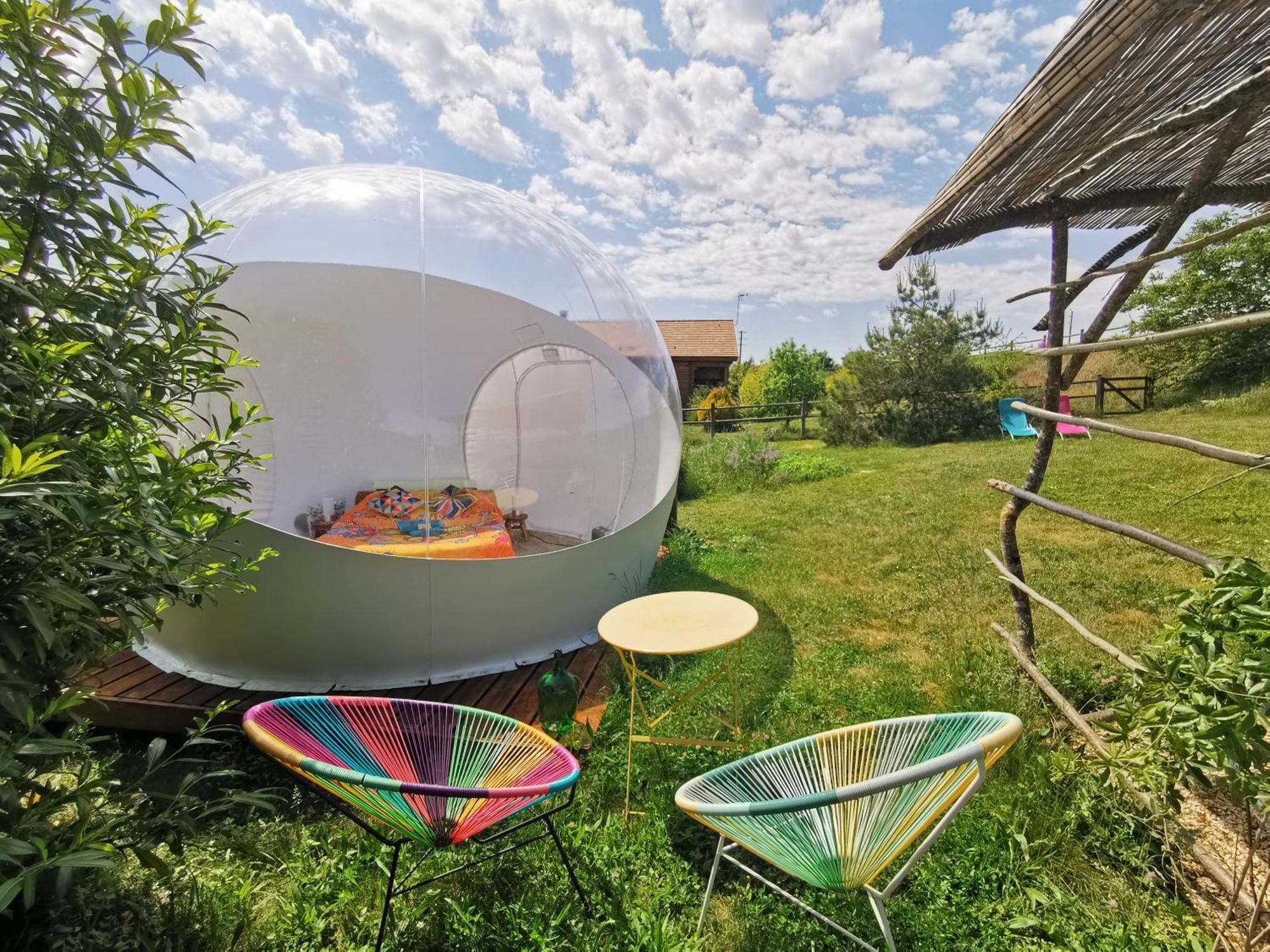 Bed and Breakfast La Bulle Des Champs Champmotteux Номер фото